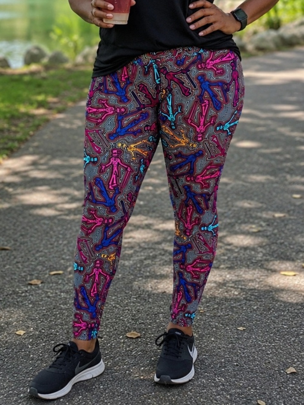 LULAROE Disney Dr Facilier Leggings EUC